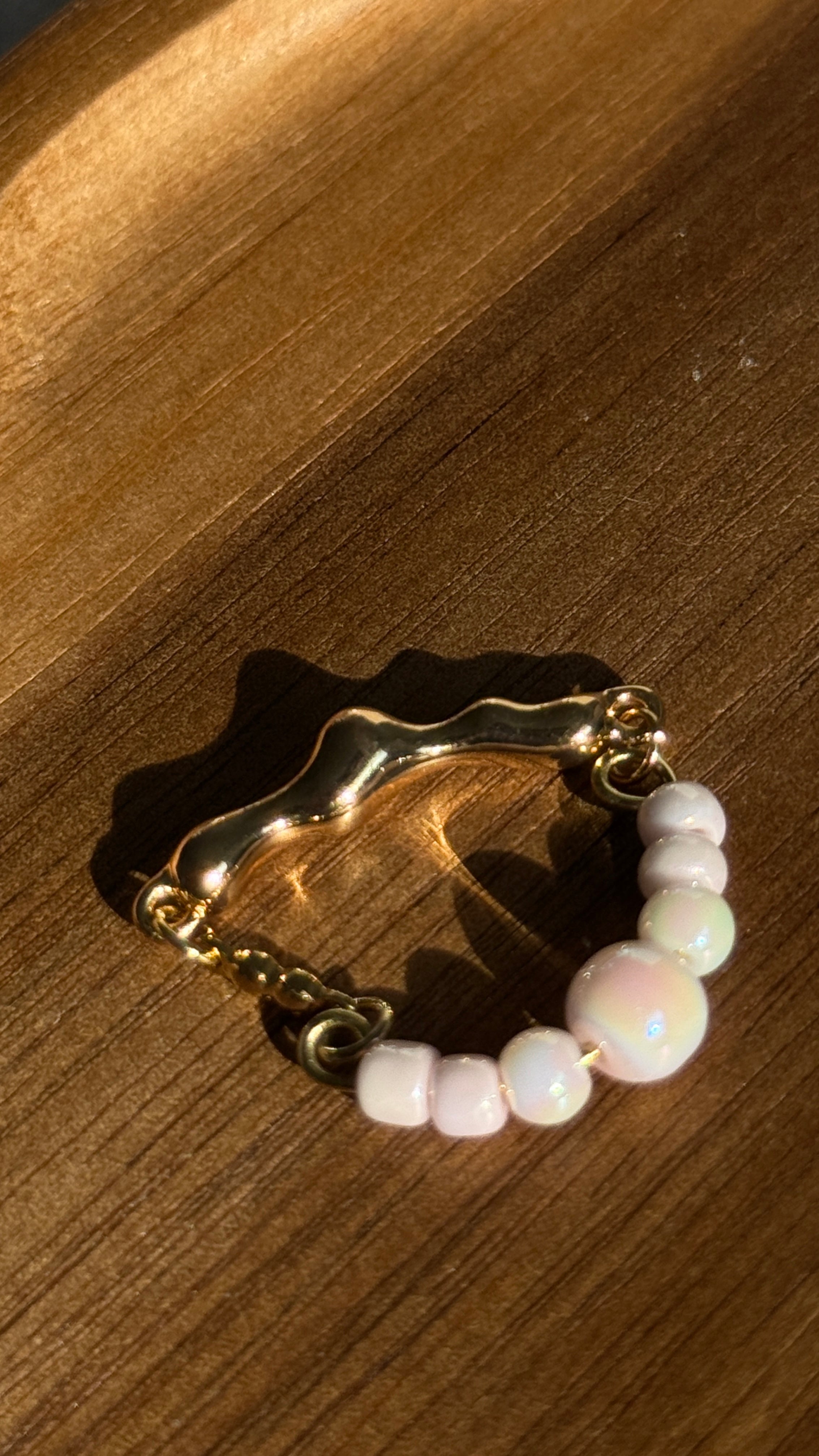 Rosé Tide Reversible Ring