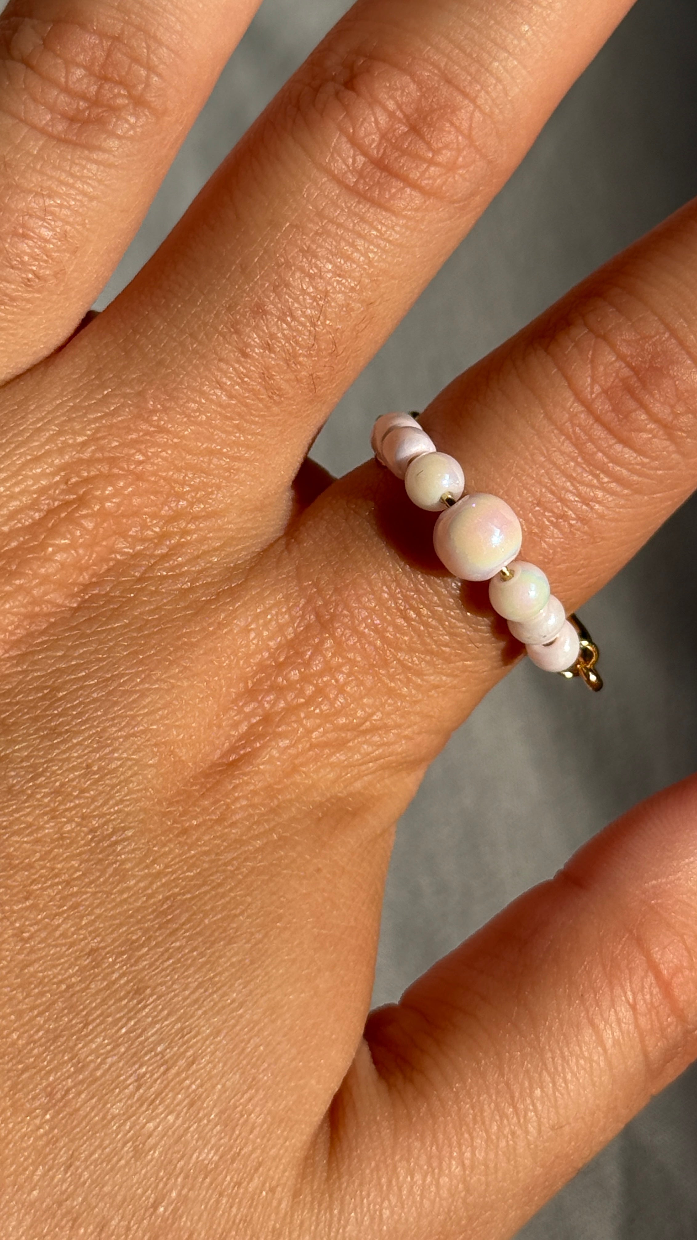 Rosé Tide Reversible Ring